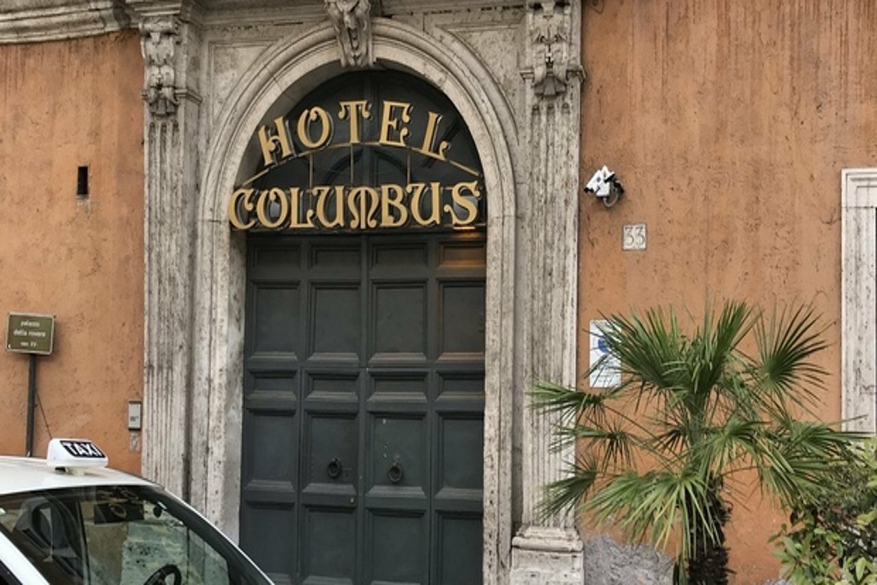 רומא Hotel Columbus מראה חיצוני תמונה